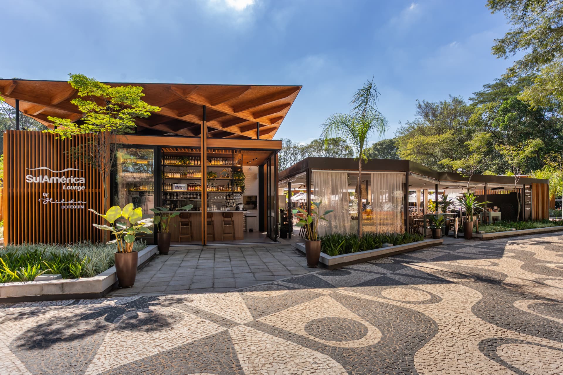 Fachada do SulAmérica Lounge by Hiléia Botequim na Orla TotalPass